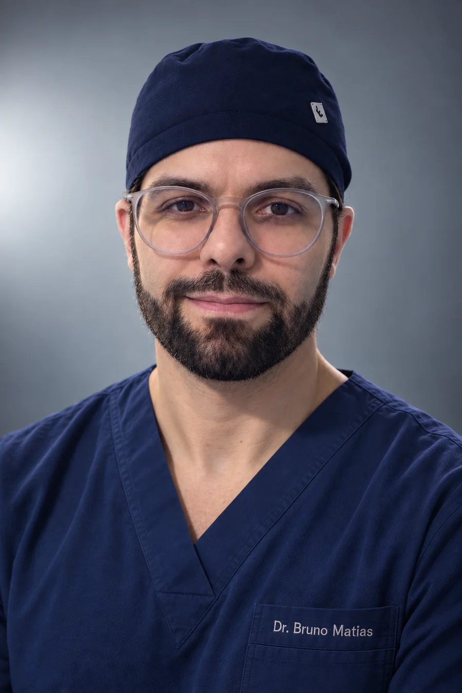 Retrato profissional do médico